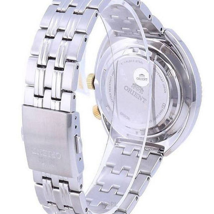 Reloj para hombre Orient World Map Revival de acero inoxidable automático Diver',s RA-AA0E01S19B 200M