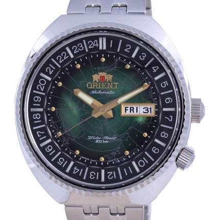 Reloj para hombre Orient World Map Revival Diver',s Automatic RA-AA0E02E09C 200M