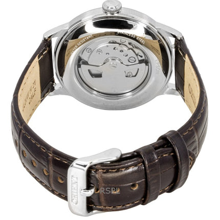 Reloj Orient Classic automático con correa de piel y esfera verde RA-AC0023E para hombre