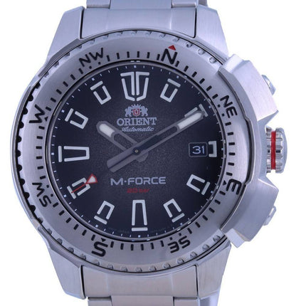 Reloj para hombre Orient M-Force Black Dial Automatic Diver',s RA-AC0N01B10B 200M