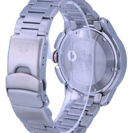 Reloj para hombre Orient M-Force con esfera naranja de acero inoxidable automático RA-AC0N02Y10B 200M