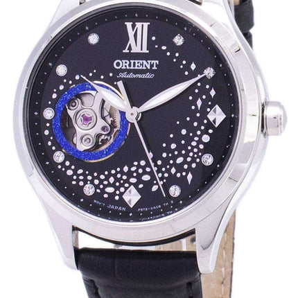 Orient automático RA-AG0019B10B corazón abierto diamante Acentos Watch de Women