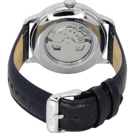 Reloj Orient Bambino versión 9 con fase solar y lunar, esfera blanca, automático, RA-AK0802S10B RA-AK0802S30B para hombre