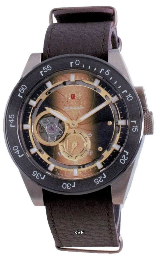 Orient Retro Future Camera Open Heart Edición limitada Automático RA-AR0204G00B Reloj para hombre