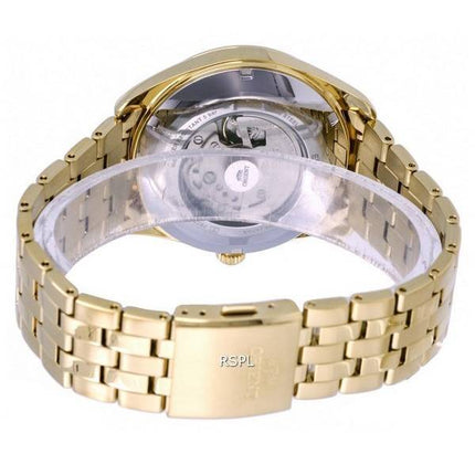 Reloj Orient Contemporary Multi Year Calendar Gold Tone Dial Automatic RA-BA0001G10B para hombre