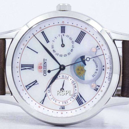 Oriente Clásico reloj de cuarzo ',Sun &amp, Moon', Japan Made RA-KA0005A00C para mujeres