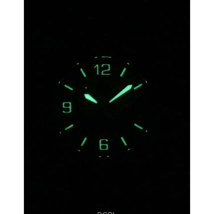 Reloj de buceo solar Orient Mako III de acero inoxidable con esfera marfil RA-WJ0003S 200M para hombre