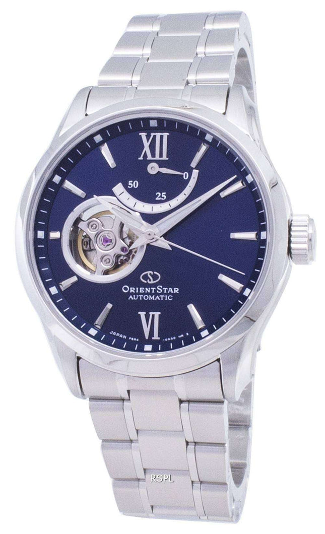 Orient automático de estrellas RE-AT0001L00B poder reserva Japón de Watch de Men