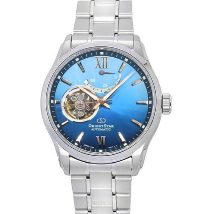 Reloj para hombre Orient Star Contemporary Edición limitada con corazón abierto y esfera azul automático RE-AT0017L00B 100M con
