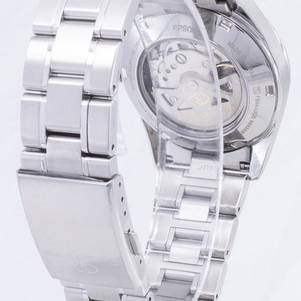 Orient automático de estrellas RE-AU0005L00B poder reserva Japón de Watch de Men