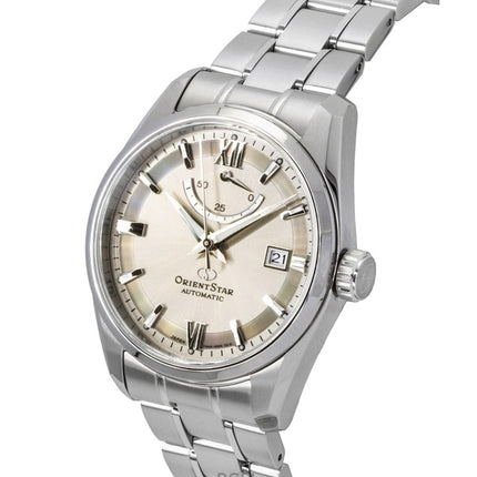 Reloj Orient Star Contemporary de acero inoxidable con esfera gris, automático, RE-AU0110N 100M para hombre
