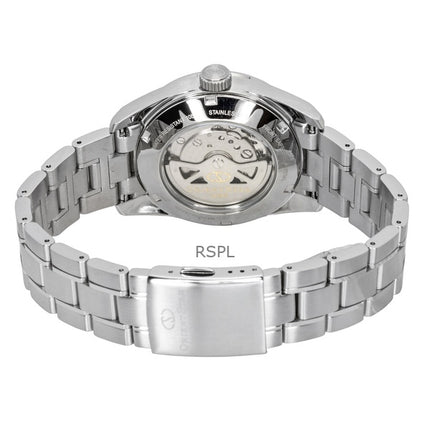 Reloj Orient Star Contemporary de acero inoxidable con esfera gris, automático, RE-AU0110N 100M para hombre