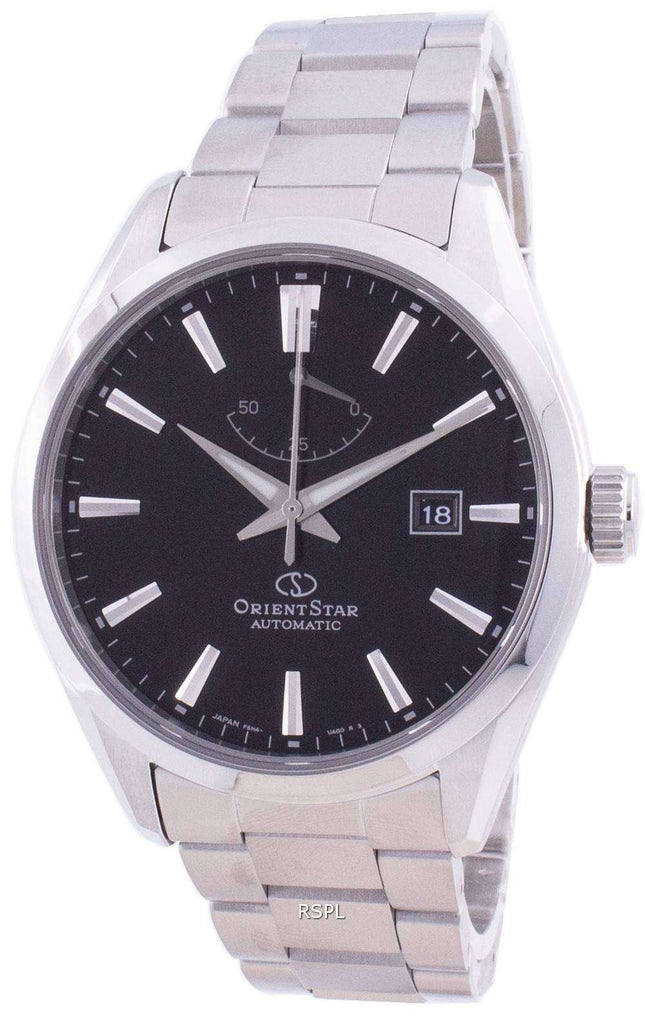 Orient Star Basic Date Japan Made Black Dial automático RE-AU0402B00B Reloj para hombre