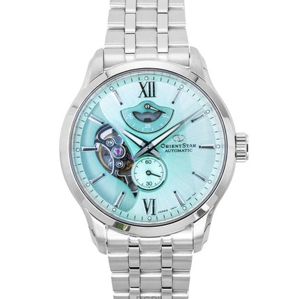 Reloj Orient Star Contemporary Edición Limitada Open Heart Mint Green Automático RE-AV0B11E 100M para Hombre