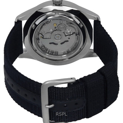Reloj Seiko 5 Sports automático con esfera negra SNZG15K1 para hombre reacondicionado