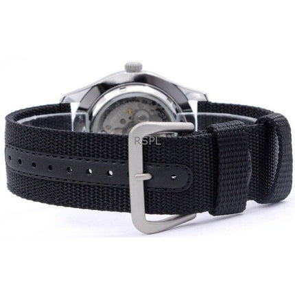 Reloj Seiko 5 Sports automático con esfera negra SNZG15K1 para hombre reacondicionado