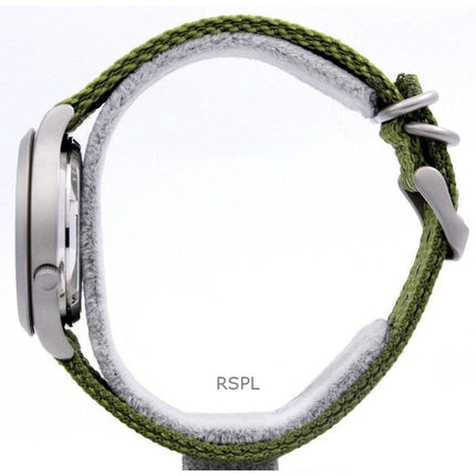 Reloj Seiko 5 automático con esfera verde militar SNK805K2 para hombre reacondicionado