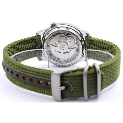 Reloj Seiko 5 automático con esfera verde militar SNK805K2 para hombre reacondicionado