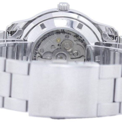 Reloj Seiko 5 automático con esfera azul, fabricado en Japón, SNKP17J1, para hombre, reacondicionado.