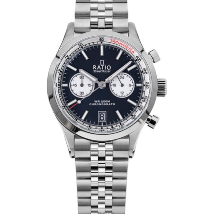 Reloj Ratio Street Racer Chronograph RTC012 200M con esfera Panda Invertida