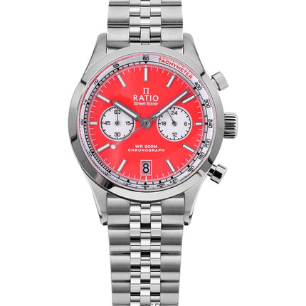 Reloj Ratio Street Racer Chronograph RTC015 200M con esfera Panda Invertida
