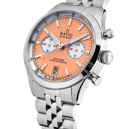 Reloj Ratio Street Racer Chronograph RTC019 200M con esfera Panda Invertida