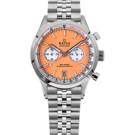 Reloj Ratio Street Racer Chronograph RTC019 200M con esfera Panda Invertida