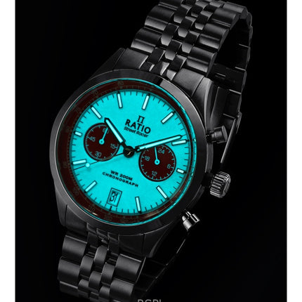 Reloj Ratio Street Racer Chronograph RTC024 200M con esfera Panda
