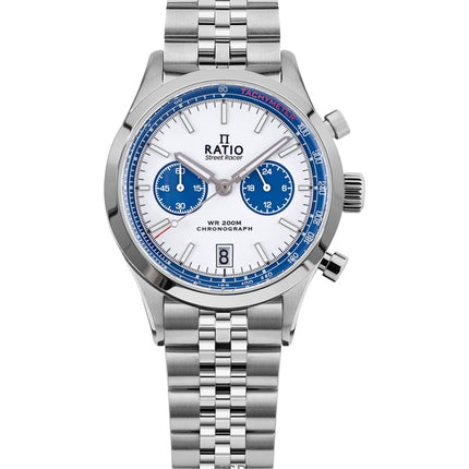 Reloj Ratio Street Racer Chronograph RTC024 200M con esfera Panda