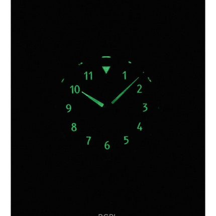 Ratio Skysurfer Pilot Black Sunray Dial Cuero Automático RTS314 200M Reloj para hombre