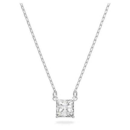 Collar Swarovski Stilla Attract bañado en rodio y circonitas 5510696 para mujer