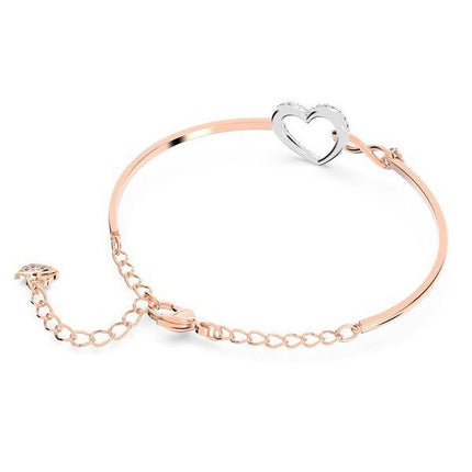 Brazalete Swarovski Hyperbola Infinity And Heart con acabado en metal mixto y circonitas 5518869 para mujer