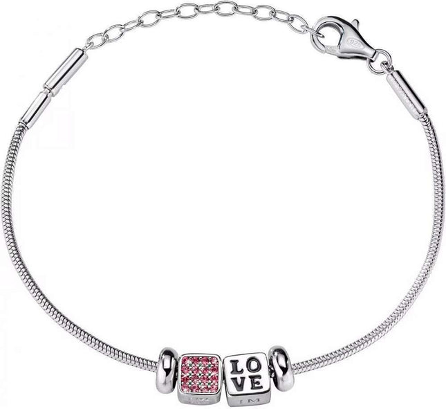 Pulsera Mujer Morellato Solomia Sterling Silver Love SAFZ177