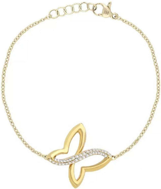 Morellato Battito Pulsera de mujer en tono dorado bañado en rodio SAHO13