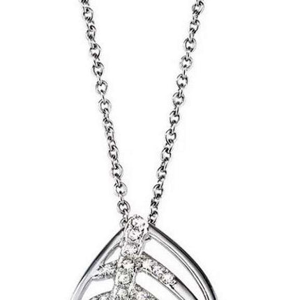 Collar Mujer Morellato Foglie de acero inoxidable SAKH11