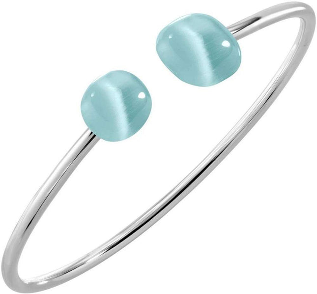 Pulsera Morellato Gemma Sterling Silver Cuff SAKK82 para mujer