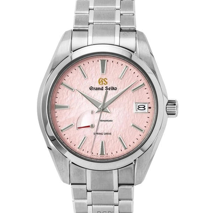 Reloj Grand Seiko Heritage Edición Limitada 20.º Aniversario Titanio Esfera Rosa Automático SBGA497G 100M para Hombre