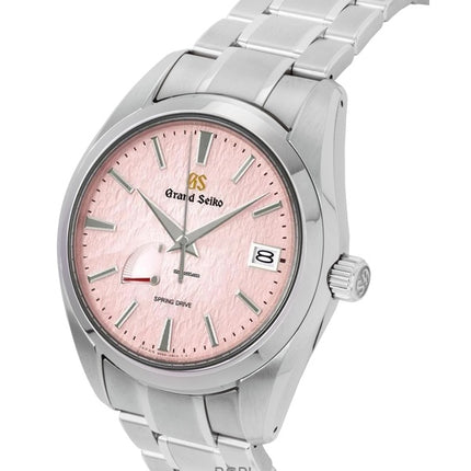 Reloj Grand Seiko Heritage Edición Limitada 20.º Aniversario Titanio Esfera Rosa Automático SBGA497G 100M para Hombre