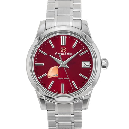 Reloj Grand Seiko Elegance Edición Limitada 20.º Aniversario Acero Inoxidable Esfera Roja Automático SBGA499G 100M para Hombre