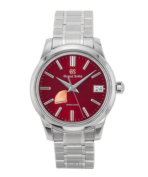 Reloj Grand Seiko Elegance Edición Limitada 20.º Aniversario Acero Inoxidable Esfera Roja Automático SBGA499G 100M para Hombre
