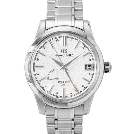 Reloj Grand Seiko Elegance GMT automático de acero inoxidable con esfera plateada SBGE269G 100M para hombre