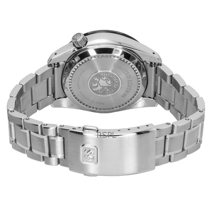 Reloj Grand Seiko Sport GMT automático de acero inoxidable con esfera negra SBGE277G 100M para hombre