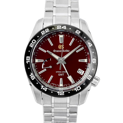 Reloj Grand Seiko Sport Edición Limitada 20.º Aniversario GMT Esfera Roja Automático de Buceo SBGE305G 200M para Hombre