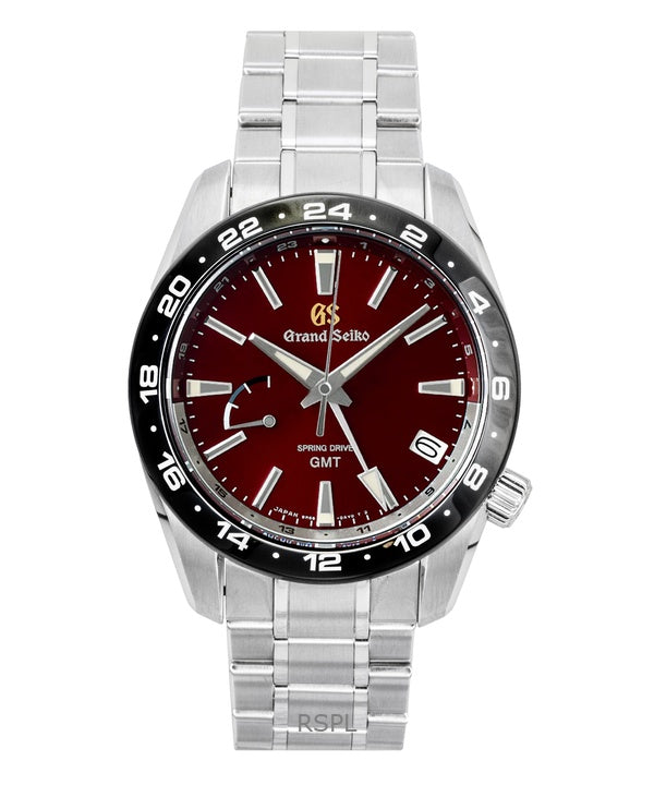 Reloj Grand Seiko Sport Edición Limitada 20.º Aniversario GMT Esfera Roja Automático de Buceo SBGE305G 200M para Hombre