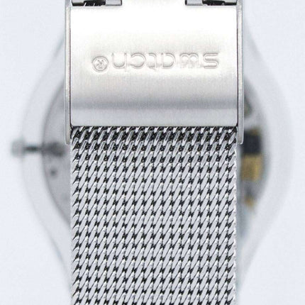 Reloj Swatch Skin Metal Knit Quartz SFM118M para mujer