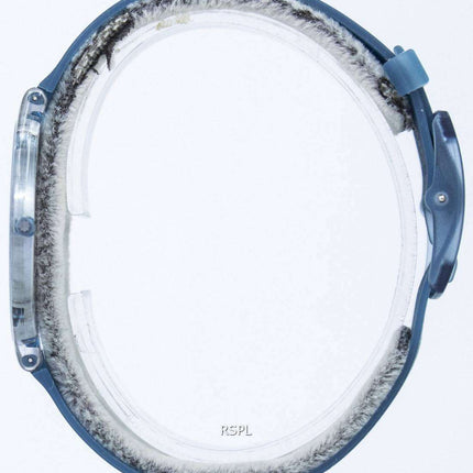 Piel Swatch buceo en cuarzo SFS103 Watch de Women