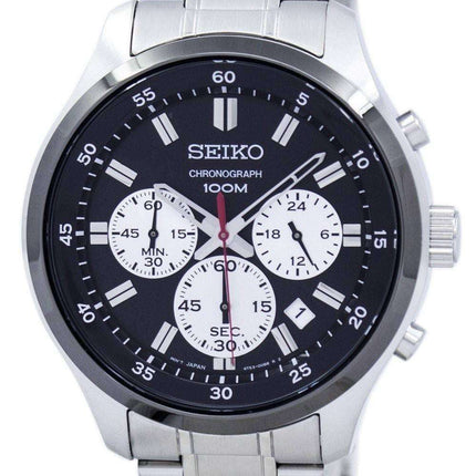 Reloj Seiko cronógrafo de cuarzo SKS593 SKS593P1 SKS593P de los hombres