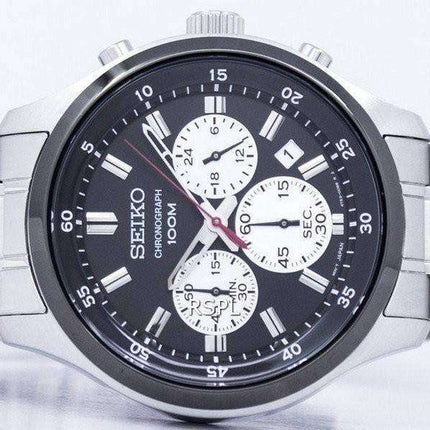 Reloj Seiko cronógrafo de cuarzo SKS593 SKS593P1 SKS593P de los hombres