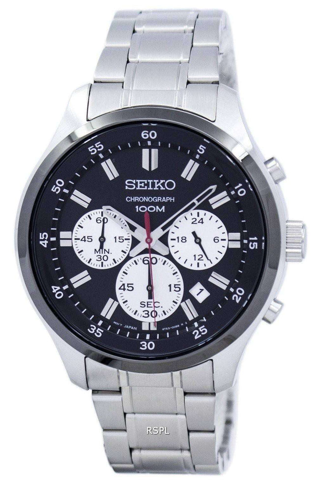 Reloj Seiko Cronógrafo de Cuarzo SKS593 SKS593P1 SKS593P para Hombre Reacondicionado