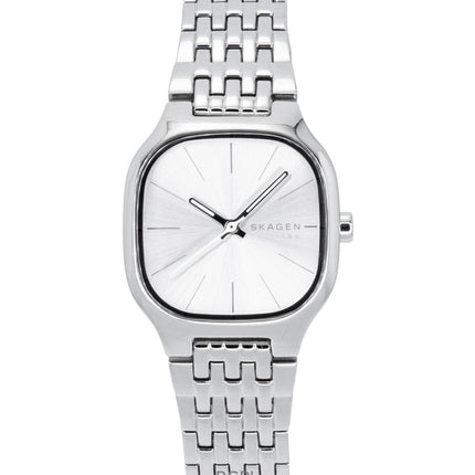 Reloj Skagen Mellem Lille de acero inoxidable con esfera plateada de cuarzo SKW3159 para mujer